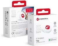 Utángyártott 97743 Forcell f-protect mini nyomkövető, fehér kép