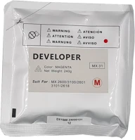 Utángyártott MX31GVSA Sharp mx31gvsa developer magenta 240g. /fu&ndash;&ndash; kép