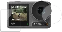 Utángyártott OA-FLM-007 Dji osmo action 4/3 tempered glass kijelzővédő üvegfólia kép
