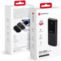 Utángyártott P20K1 power bank / külső akkumulátor / power bank, (pd qc3.0 3a /20w/20 000 mah) kép