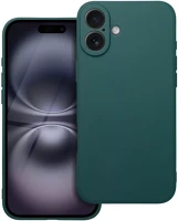 Utángyártott S25+ TOK Matt szilikon samsung galaxy s25+ tok, sötétzöld kép