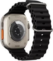 Utángyártott SOP103261 Forcell f-design fa12 apple watch 38/40/41mm szíj, fekete kép