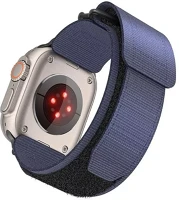 Utángyártott SOP103316 Forcell f-design fa05 apple watch 42/44/45/49mm nylon szíj, kék kép