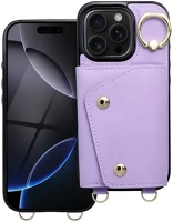 Utángyártott SP109388 Wonder iphone 14 kártyatartós tok gyűrűs kitámasztóval, csuklóra / kép