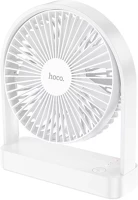 Utángyártott SP109713 Hoco hx65 asztali ventilátor, 2000mah akkumulátorral, 2 fokozattal, fehér kép