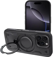 Utángyártott SP110449 Frost armor apple iphone 17 starabíró tok kitámasztóható gyűrűvel kép
