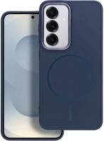 Utángyártott SP114163 Frame mag samsung galaxy a37 hátlap tok kameravédő peremmel, magsafe, kék kép