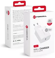 Utángyártott TFK-TC-45WPD usb-c töltő adapter, pd, qc4.0, 3a, 45w, fehér kép