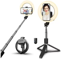 Utángyártott ZONE92454 Selfie bot, 19 - 90 cm, 360 kép