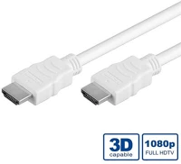 Value 11.99.5710-5 Hdmi - hdmi (apa - apa) kábel 10m - fehér kép