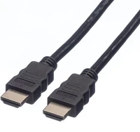 Value 11.99.5902-10 Hdmi (apa - apa) kábel 2m - fekete kép