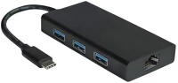 Value 12.99.1109-10 Konverter, usb 3.2 gen1, 3port, gigabit ethernet kép