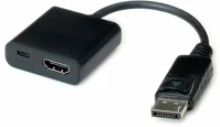 Value 12.99.3145-10 Adapter, hdmi f - display port m kép