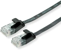 Value 21.99.0820-40 Patch kábel utp cat6a lapos kivitel 0,5m, fekete kép