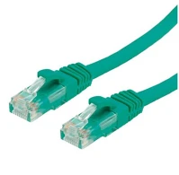 Value 21.99.1043-150 Patch kábel utp cat6 lsoh, kihúzás gátló, 2m, zöld kép