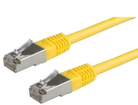 Value 21.99.1322-250 Patch kábel s/ftp, cat6, 0,5m, sárga kép