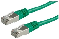 Value 21.99.1323-250 Patch kábel s/ftp, cat6, 0,5m, zöld kép