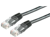 Value 21.99.1325-250 Patch kábel s/ftp, cat6, 0,5m, fekete kép