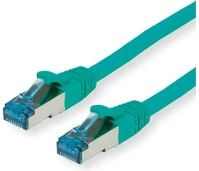 Value 21.99.1940-100 Patch kábel s/ftp, cat6a, 0,5m, zöld kép