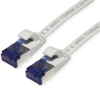 Value 21.99.2110-40 Patch kábel ftp cat6a lapos kivitel 0,5m, szürke kép