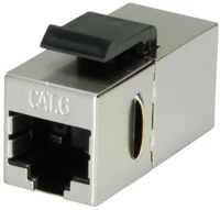 Value 21.99.3004-20 Toldó, coupler stp rj45 cat6 8p8c, ezüst kép