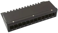 Value 26.99.0332-5 Patch panel moduláris cat6 12 port, szürke kép