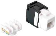 Value 26.99.0363-40 Keystone csatlakozó, cat6, rj45, utp, fehér kép