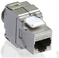 Value 26.99.0366-40 Keystone csatlakozó, cat6, rj45, stp, ezüst kép