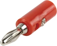 Valueline BC-002 Banana csatlakozó tüske pvc ezüst kép