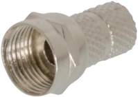 Valueline FC-012 F-csatlakozó 5.5 mm dugasz bronz kép