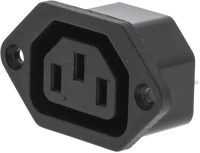 Valueline VLEP11951B Tápcsatlakozó aljzat fekete kép