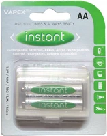 Vapex 1.2V 2500MAH 2db aa méretű 1000x tölthető  nimh ceruza akkumulátor  1.2v  2500mah  akkutartó kép