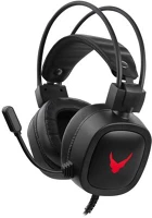 Varr VH6020B VARR sztereó gaming fejhallgató, VH-6020, over-ear headset, LED háttérvilágítás, jack, USB, fekete kép