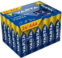 Varta 04903121134 Longlife power tartós elem (aaa, lr03, 1.5v, alkáli) 24db/csomag kép