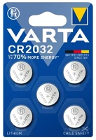 Varta 06032101415 Gombelem (cr2032, 3v, lítium) 5db/csomag kép