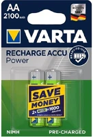 Varta 21.01572 Akkumulátor ceruza  power aa előtöltött 2x2100 mah kép