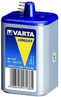 Varta 430101111 Cink-klorid elem 6v 4r25 (1db/csomag) kép
