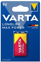 Varta 4722101401 Longlife max power tartós elem (6lr61, 9v, alkáli) 1db/csomag kép