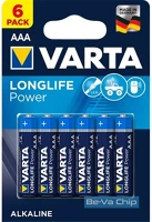 Varta 4903121436 Helps longlife power aaa (r03) alkáli elem 6db (4+2db blister) kép