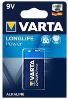 Varta 9V 6LR61 Elem  longlife power 9 v-os kép