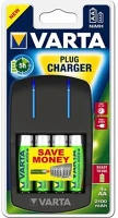 Varta DB AA 2100 MAH Plug akkutöltő + 4db aa 2100mah kép