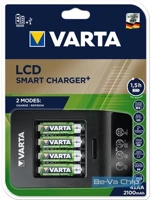 Varta 57684101441 Lcd smart charger/4db/aa/2100mah akku/akku töltő kép