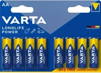 Varta AA 1.5 V Alkáli elem aa 1.5 v high energy 8-promotional blister kép
