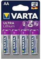Varta 6106301404 Elem ceruza  ultra líthium aa 4-es kép