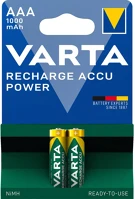 Varta AAA 1.2 V 1000 MAH 2-BLISZTER Nimh akkumulátor aaa 1.2 v 1000 mah 2-bliszter kép