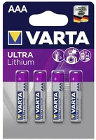Varta 6103301404 Elem ceruza  ultra líthium aaa 4-es kép