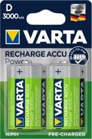 Varta COR_VAKU09 Tölthető elem, d góliát, 2x3000 mah, előtöltött,  