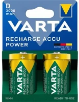 Varta COR_VAKU09R tölthető elem, d góliát, 2x3000mah, előtöltött, műanyagmentes, varta kép