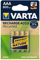 Varta COR_VAKU77 Tölthető elem, aaa mikro, újrahasznosított, 4x800 mah, kép