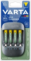 Varta VARTA-57680 Eco töltő aa / aaa beleértve 4x aa 2100 mah kép